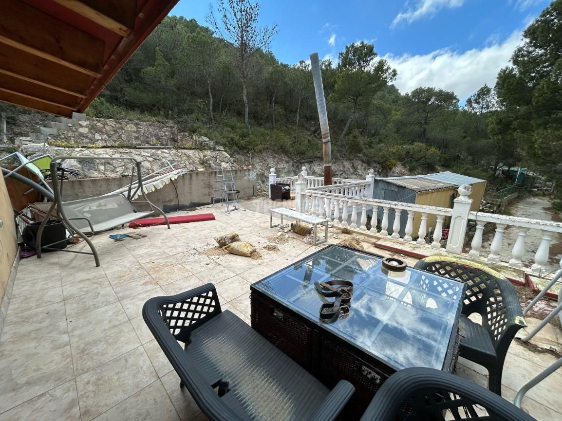 Terrassa de Casa o xalet en venda en La Muela amb Calefacció, Terrassa i Piscina
