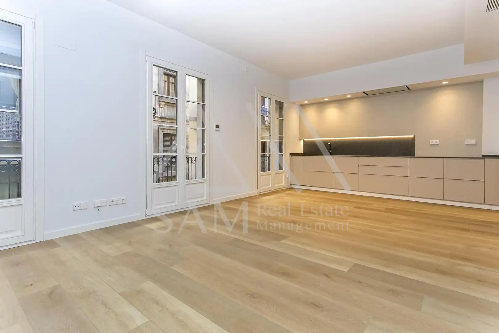 Wohnzimmer von Wohnung zum Verkauf in Barcelona mit Heizung und Gemeinschaftspool