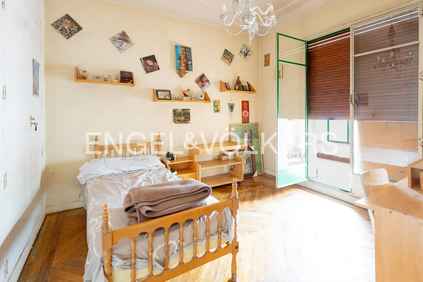 Schlafzimmer von Wohnung zum Verkauf in Madrid mit Heizung, Parkett und Abstellraum