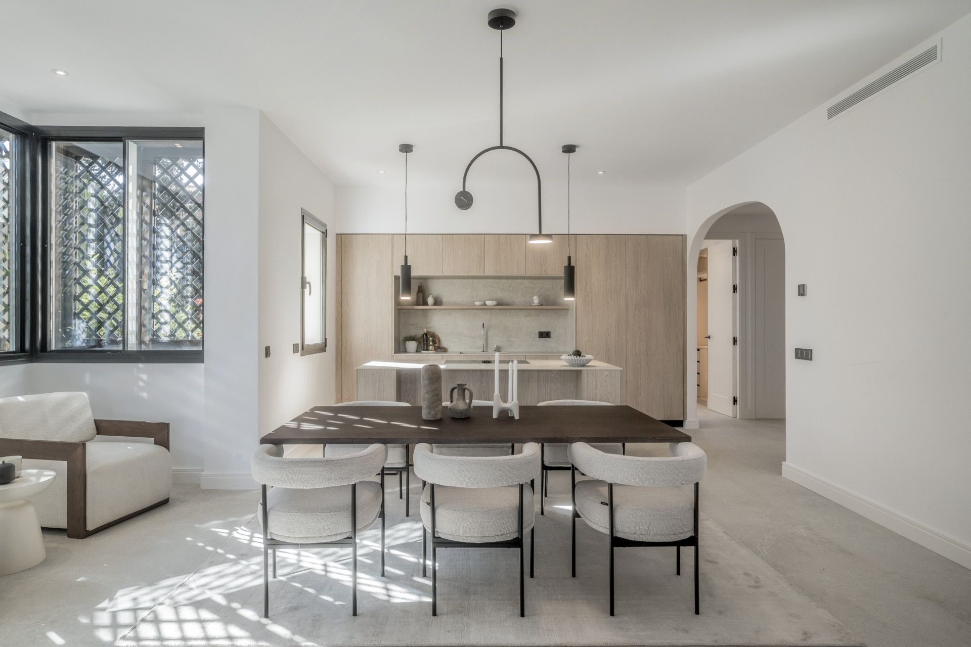 Dining room of Apartment for sale in Marbella  with Terrace, Swimming Pool and Furnished