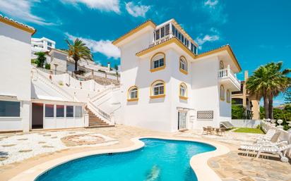 Exterior view of House or chalet for sale in Benalmádena  with Air Conditioner, Heating and Private garden