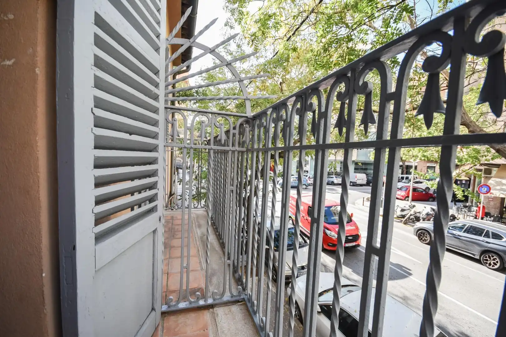 Terrasse von Wohnung zur Miete in  Palma de Mallorca mit Terrasse, Abstellraum und Balkon