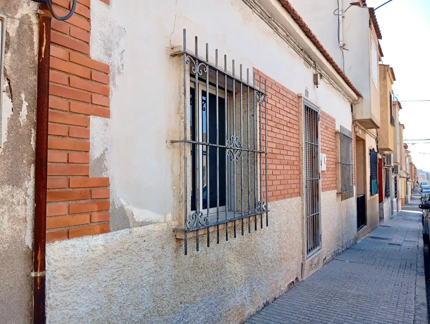 Vista exterior de Casa adosada en venta en Cartagena ciudad