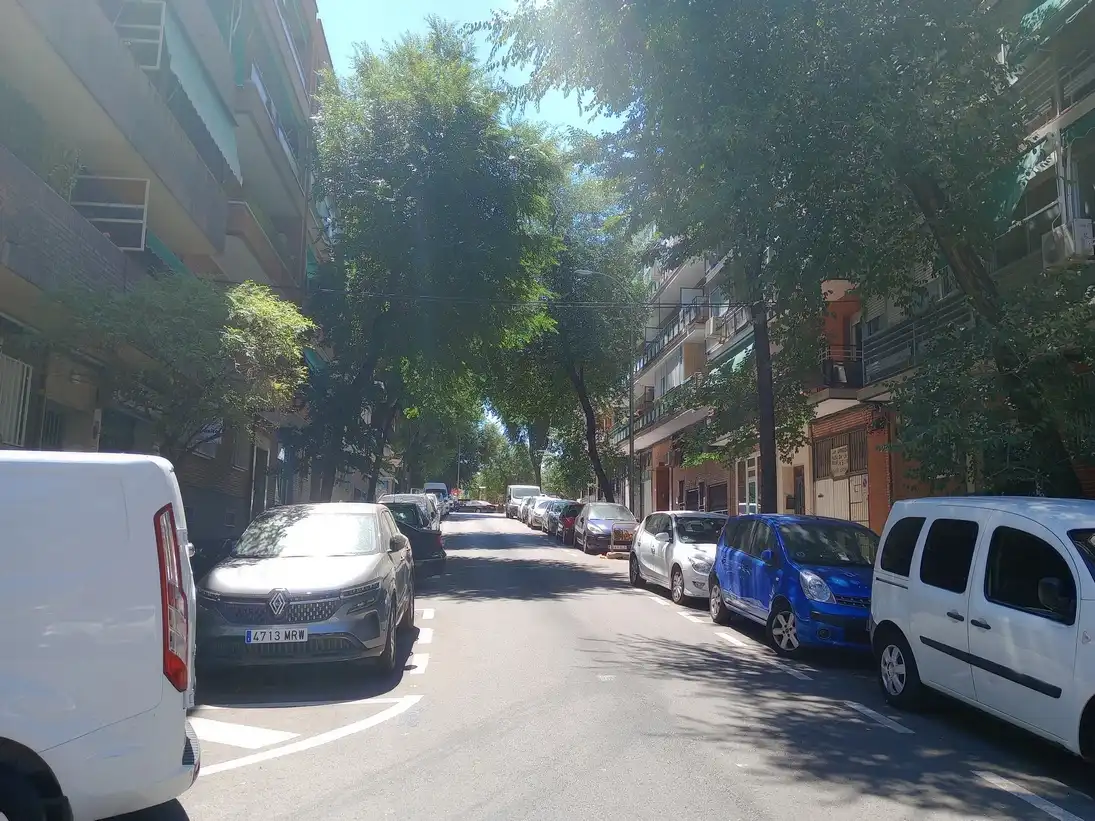 Exterior view of Flat for sale in Madrid  with Air Conditioner, Heating and Terrace