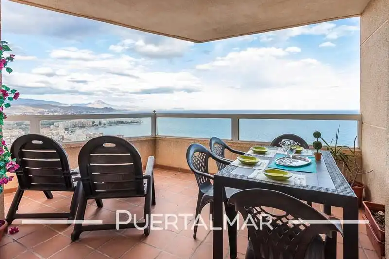 Terrace of Flat for rent in El Campello  with Air Conditioner, Heating and Terrace