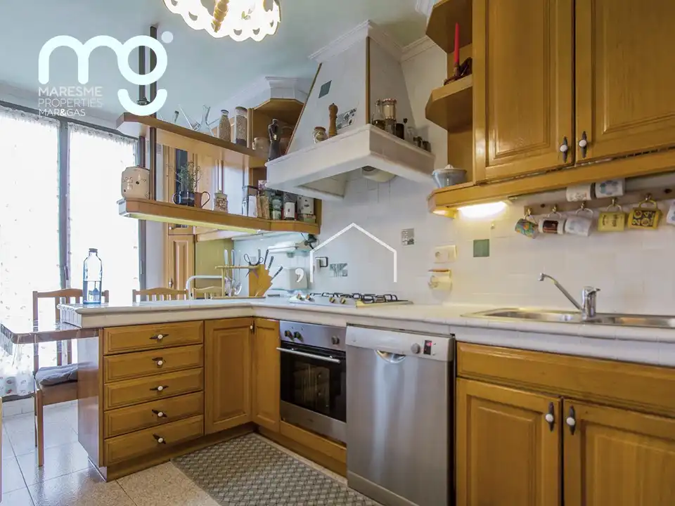 Cocina de Ático en venta en Barcelona con Aire acondicionado, Calefacción y Jardín privado