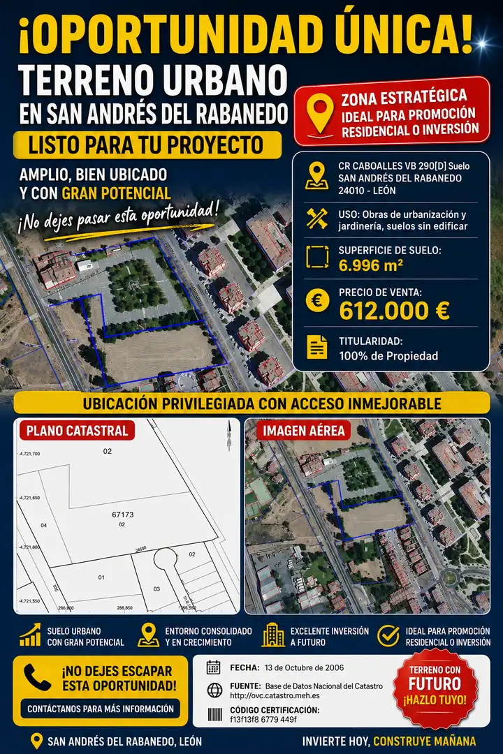 Terreni e lotti in vendita a Calle avenida del País Leonés