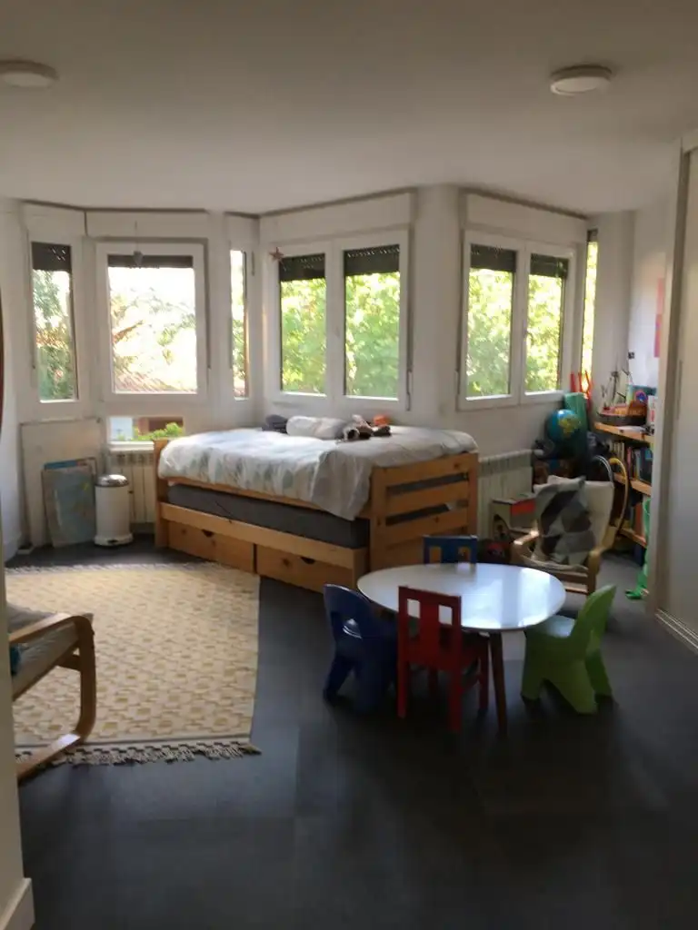 Bedroom of Flat for rent in Madrid  with Air Conditioner, Heating and Terrace