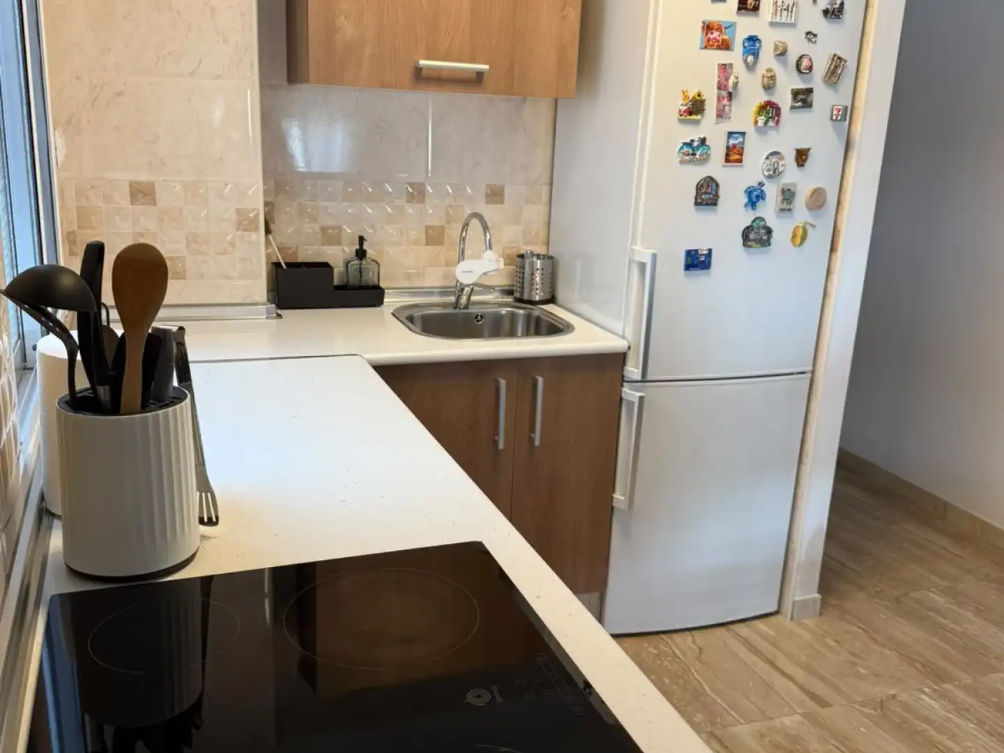 Cocina de Piso en venta en Málaga con Aire acondicionado, Amueblado y Lavadora