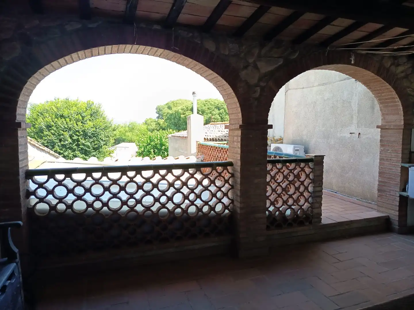 Terraza de Casa adosada en venta en Vilablareix con Calefacción, Terraza y Balcón