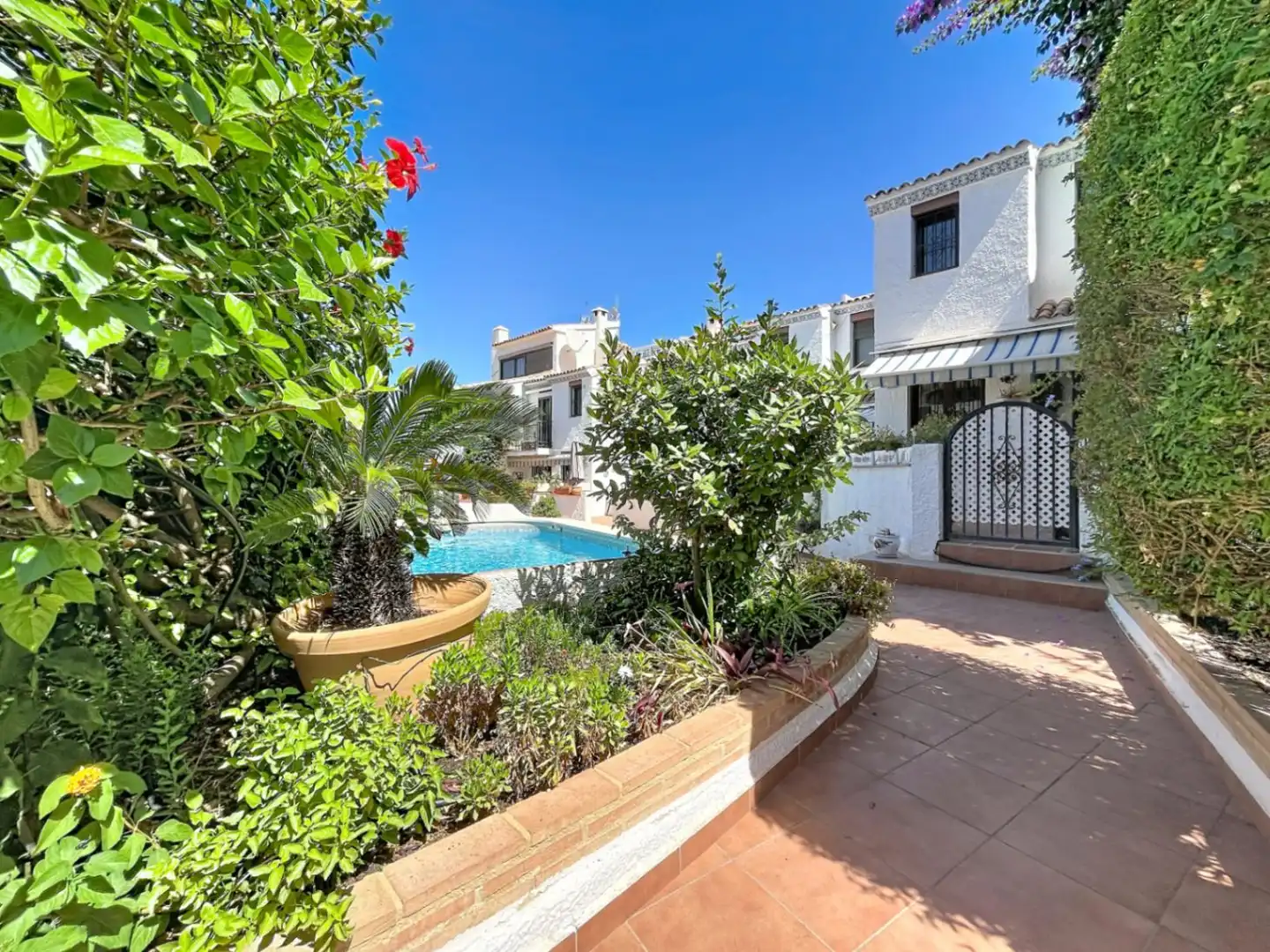Jardín de Casa o chalet en venta en L'Alfàs del Pi con Aire acondicionado, Jardín privado y Terraza