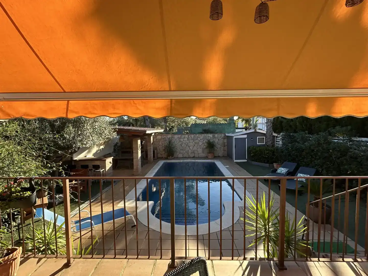 Terrassa de Casa o xalet en venda en L'Ametlla de Mar  amb Piscina i Balcó