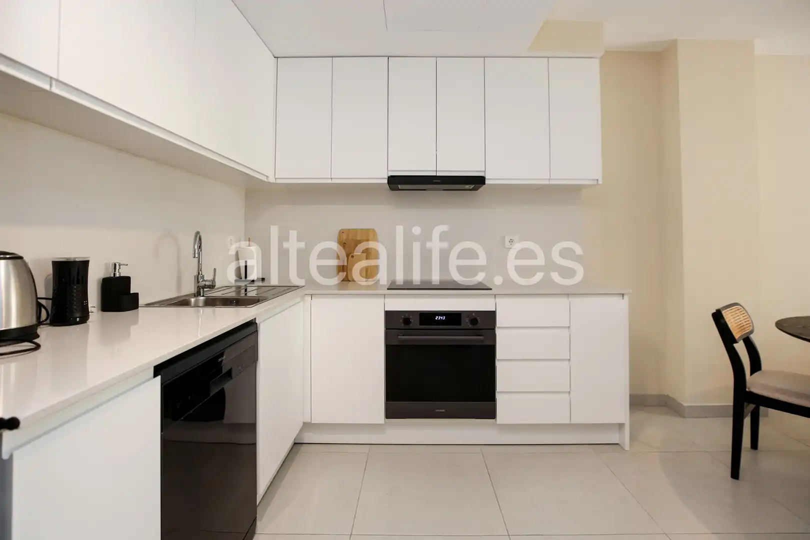 Kitchen of Apartments for rent in Altea  with Air Conditioner, Furnished and Oven