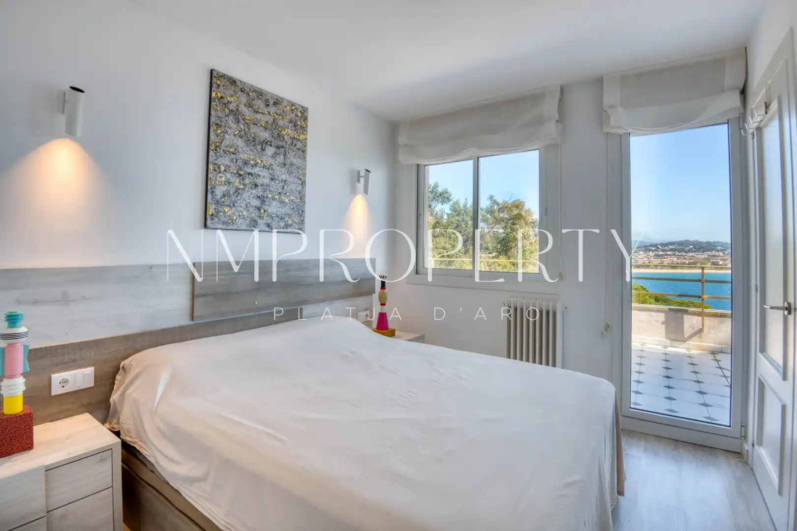 Bedroom of Flat for sale in Castell d'Aro, Platja d'Aro i s'Agaró  with Heating, Terrace and Furnished