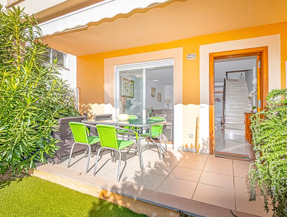 Jardí de Dúplex en venda en Pollença amb Moblat i Piscina comunitària