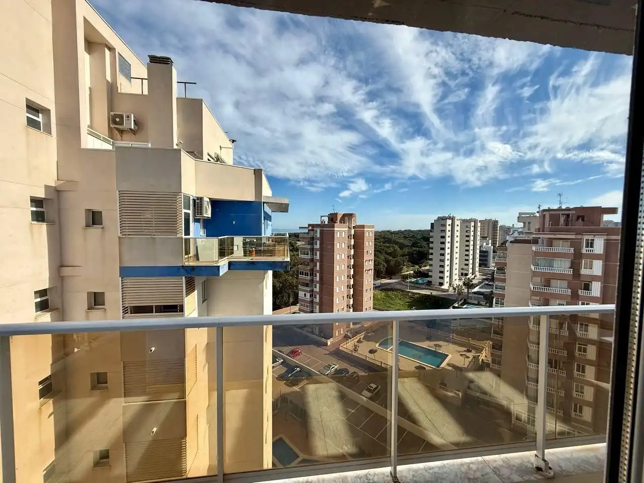 Terraza de Apartamento en venta en Guardamar del Segura con Aire acondicionado, Jardín privado y Terraza