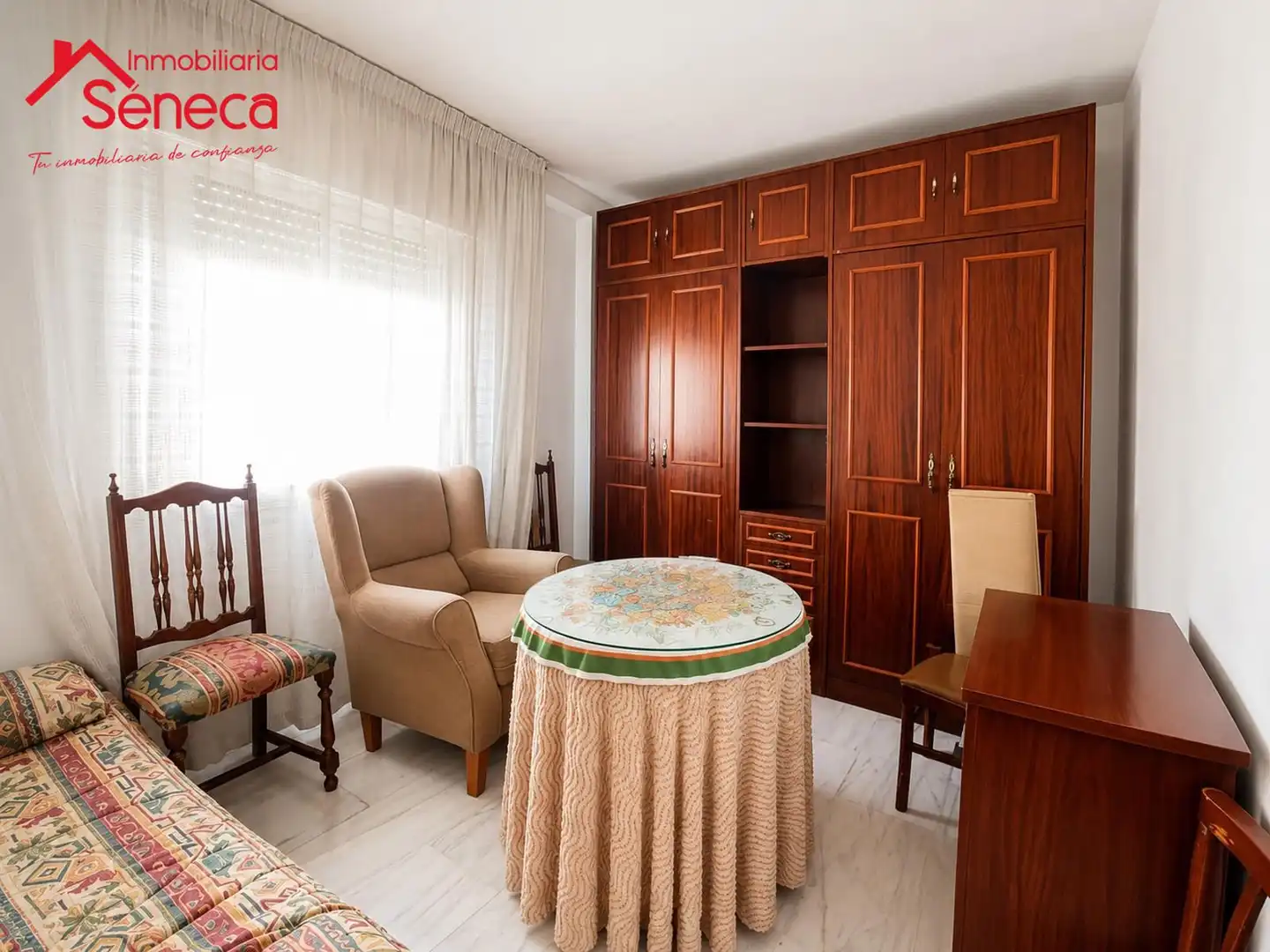 Bedroom of Flat for sale in Córdoba  with Air Conditioner, Heating and Swimming Pool