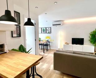 Sala d'estar de Apartament de lloguer en San Javier amb Aire condicionat