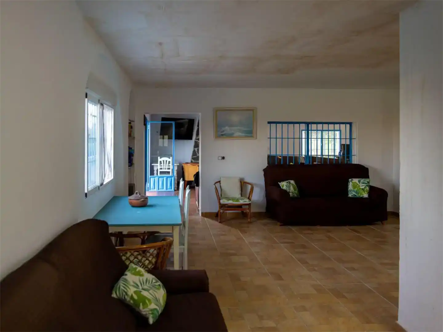 Sala d'estar de Finca rústica en venda en Jerez de la Frontera amb Jardí privat