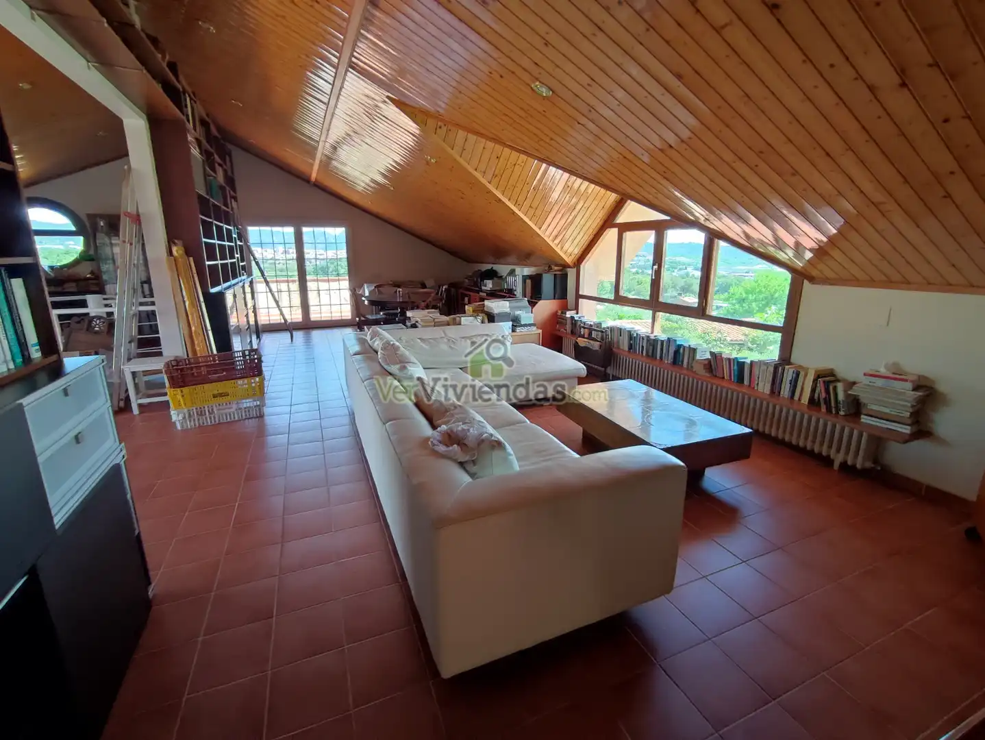 Sala de estar de Casa o chalet en venta en Esparreguera con Calefacción, Jardín privado y Parquet