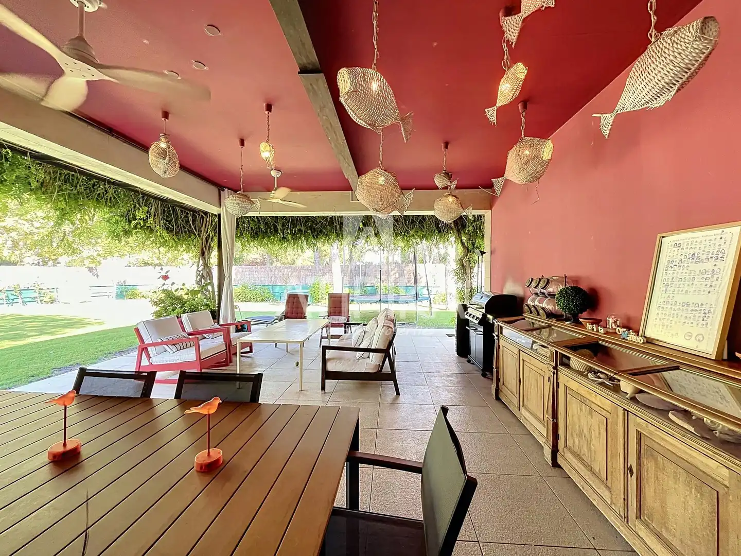 Terrassa de Casa o xalet de lloguer en Sitges amb Aire condicionat, Terrassa i Piscina