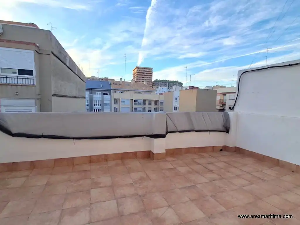 Terraza de Ático en venta en Poblats Marítims