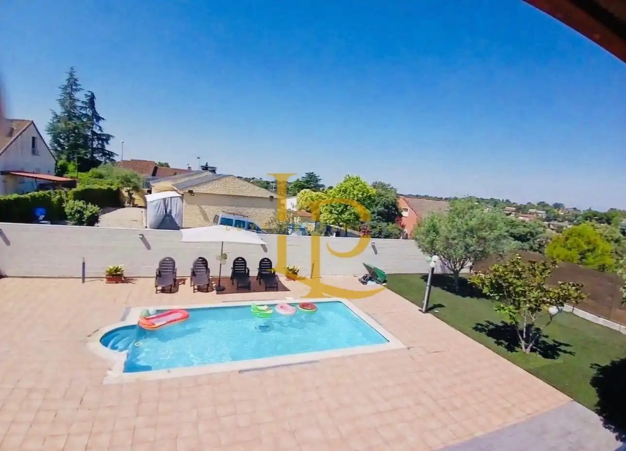 Piscina de Casa o chalet en venta en El Casar con Aire acondicionado, Jardín privado y Terraza