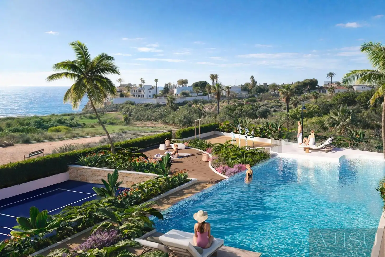 Jardín de Finca rústica en venta en El Campello con Piscina comunitaria