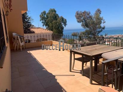 Terrace of Country house for sale in Rincón de la Victoria  with Air Conditioner, Heating and Private garden