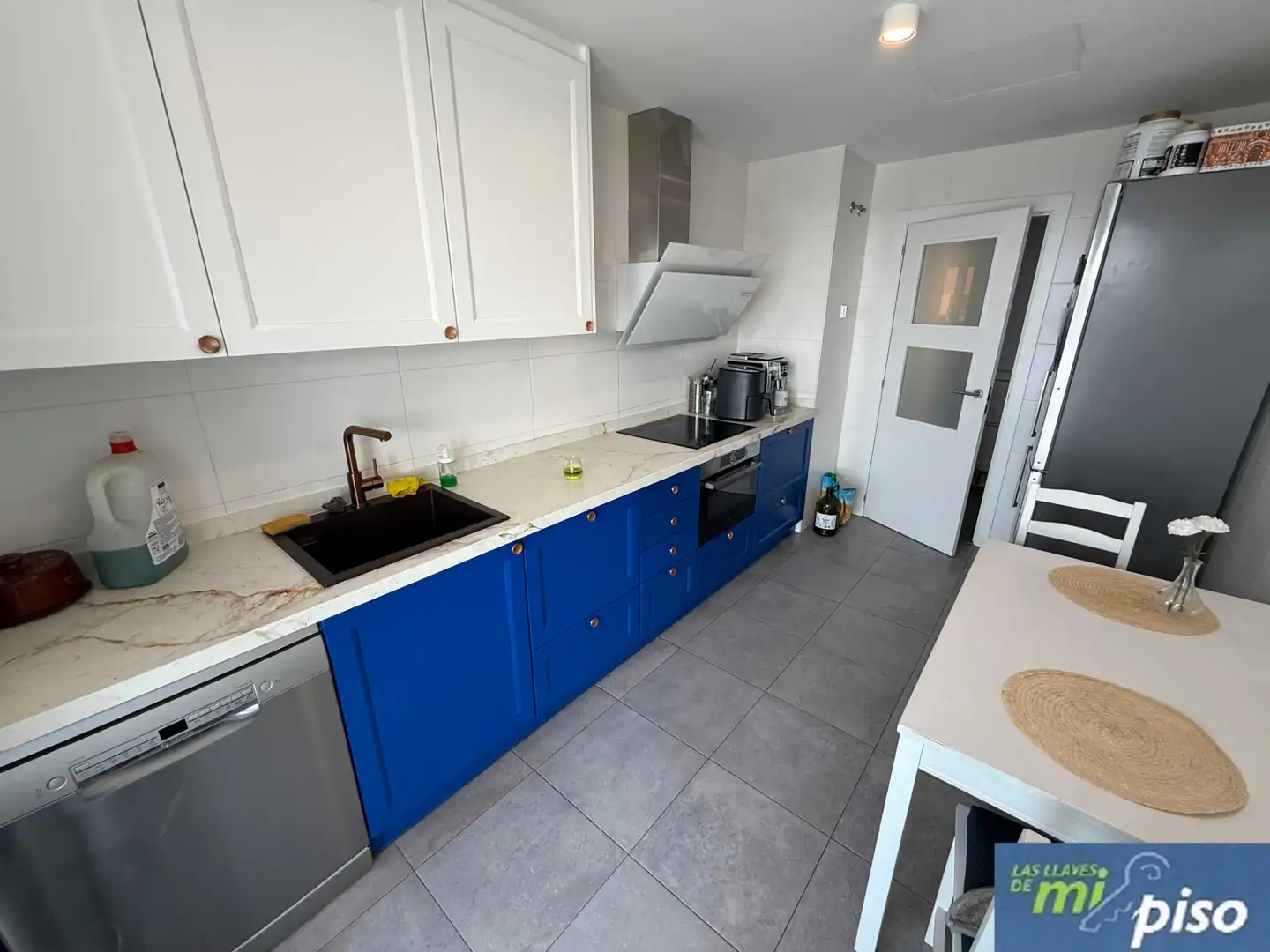 Küche von Wohnung zum Verkauf in Valladolid mit Heizung, Privatgarten und Parkett
