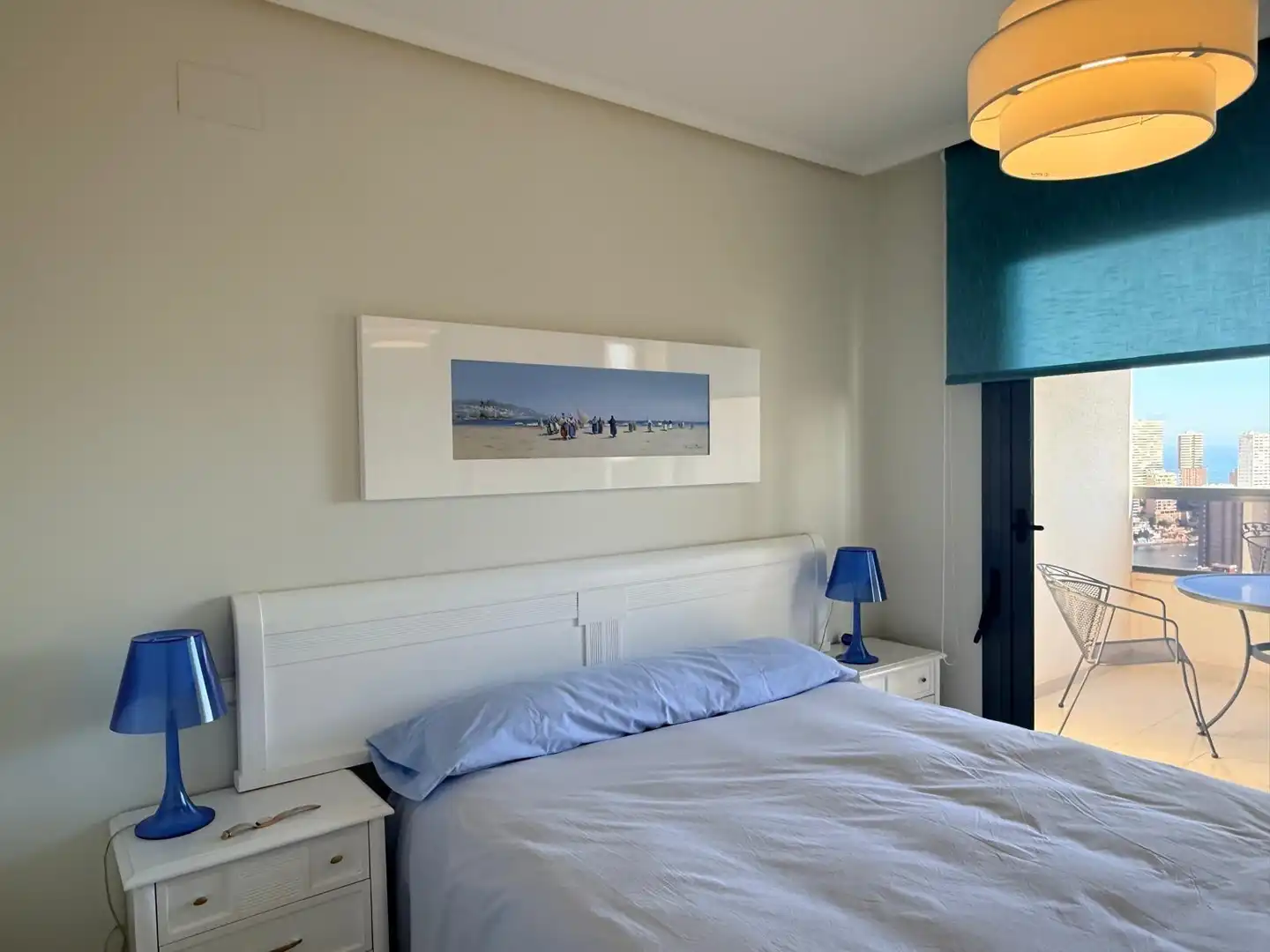 Bedroom of Attic for sale in Benidorm  with Air Conditioner, Private garden and Terrace