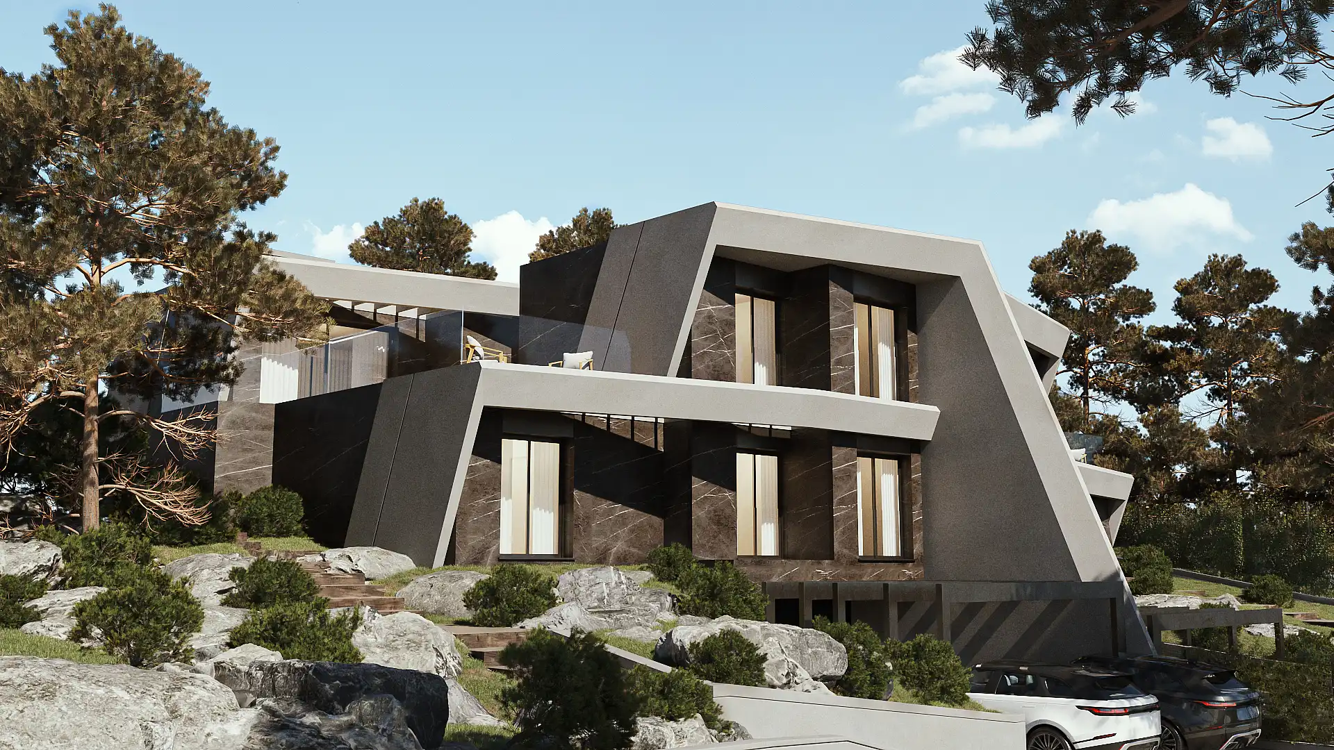 Vista exterior de Casa o chalet en venta en Torrelodones con Aire acondicionado, Jardín privado y Terraza
