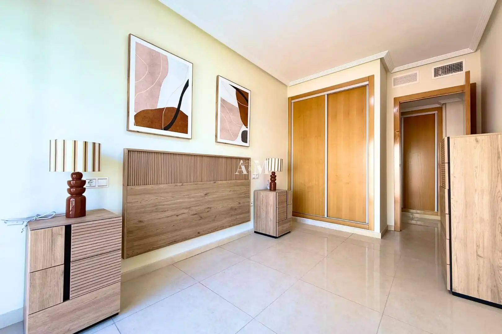 Bedroom of Flat for rent in Almoradí  with Air Conditioner, Heating and Terrace