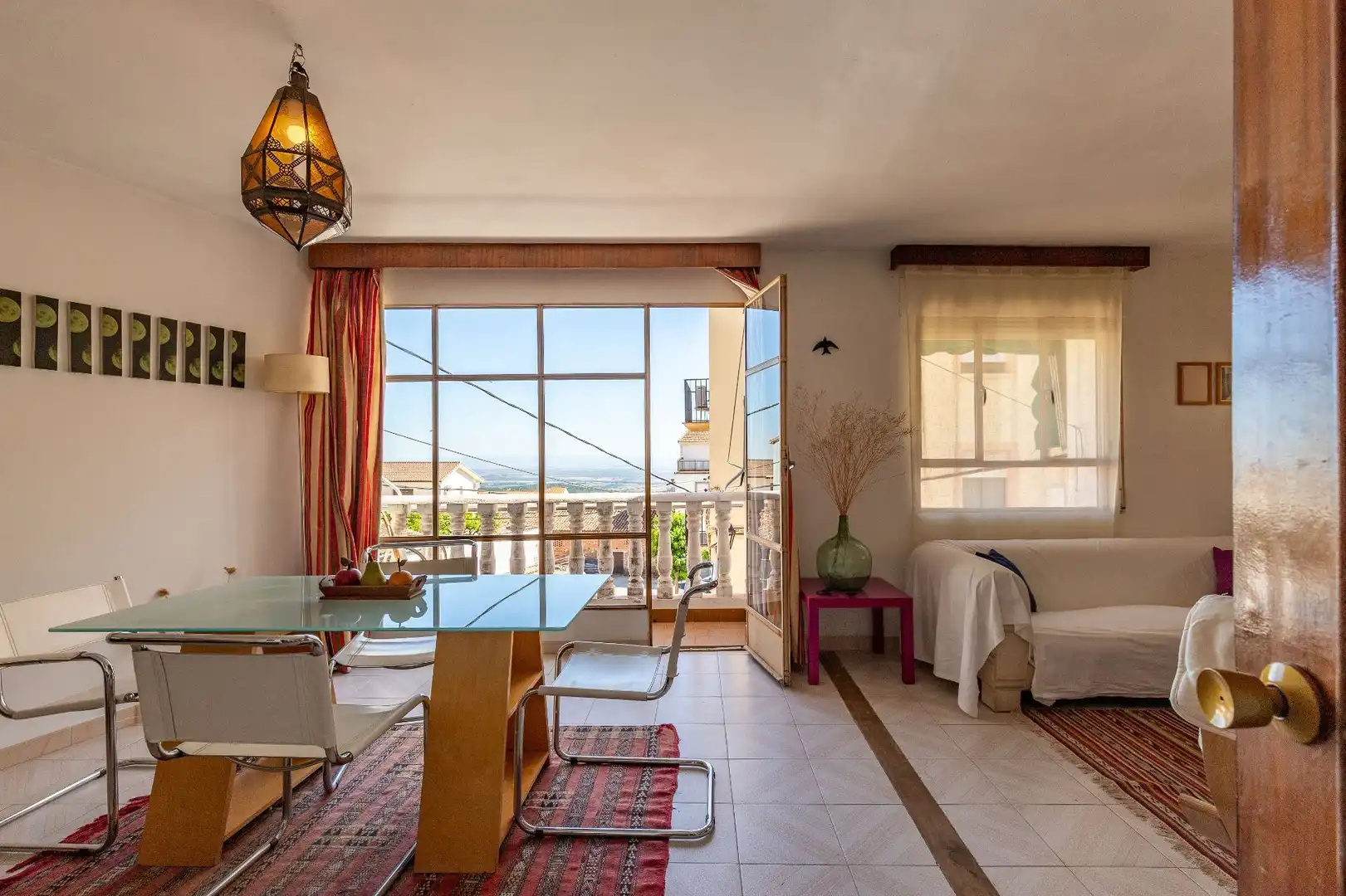 Living room of Houses for sale in Talaveruela de la Vera  with Private garden, Terrace and Storage room