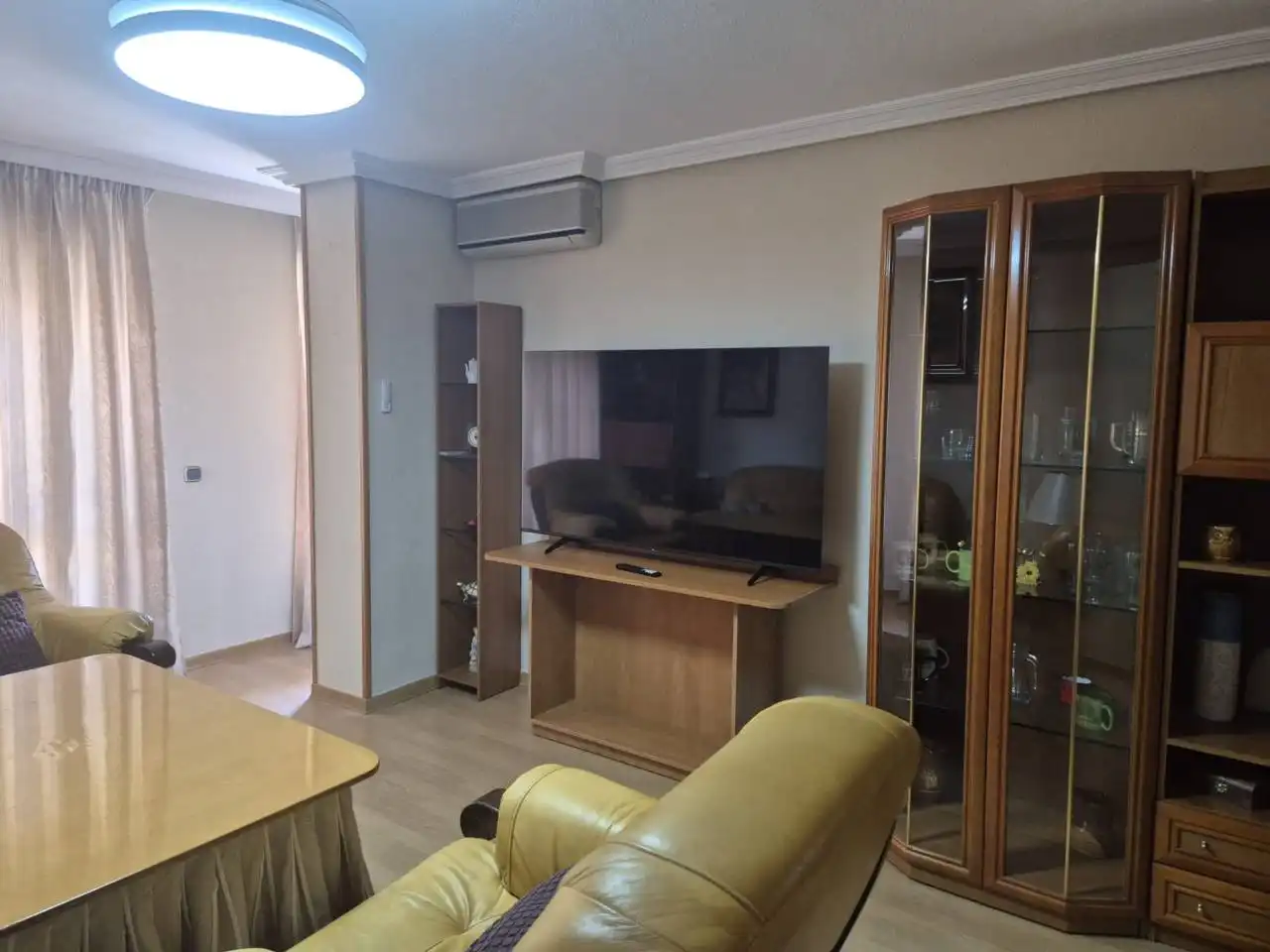Wohnzimmer von Wohnung zur Miete in Badajoz mit Klimaanlage und Möbliert