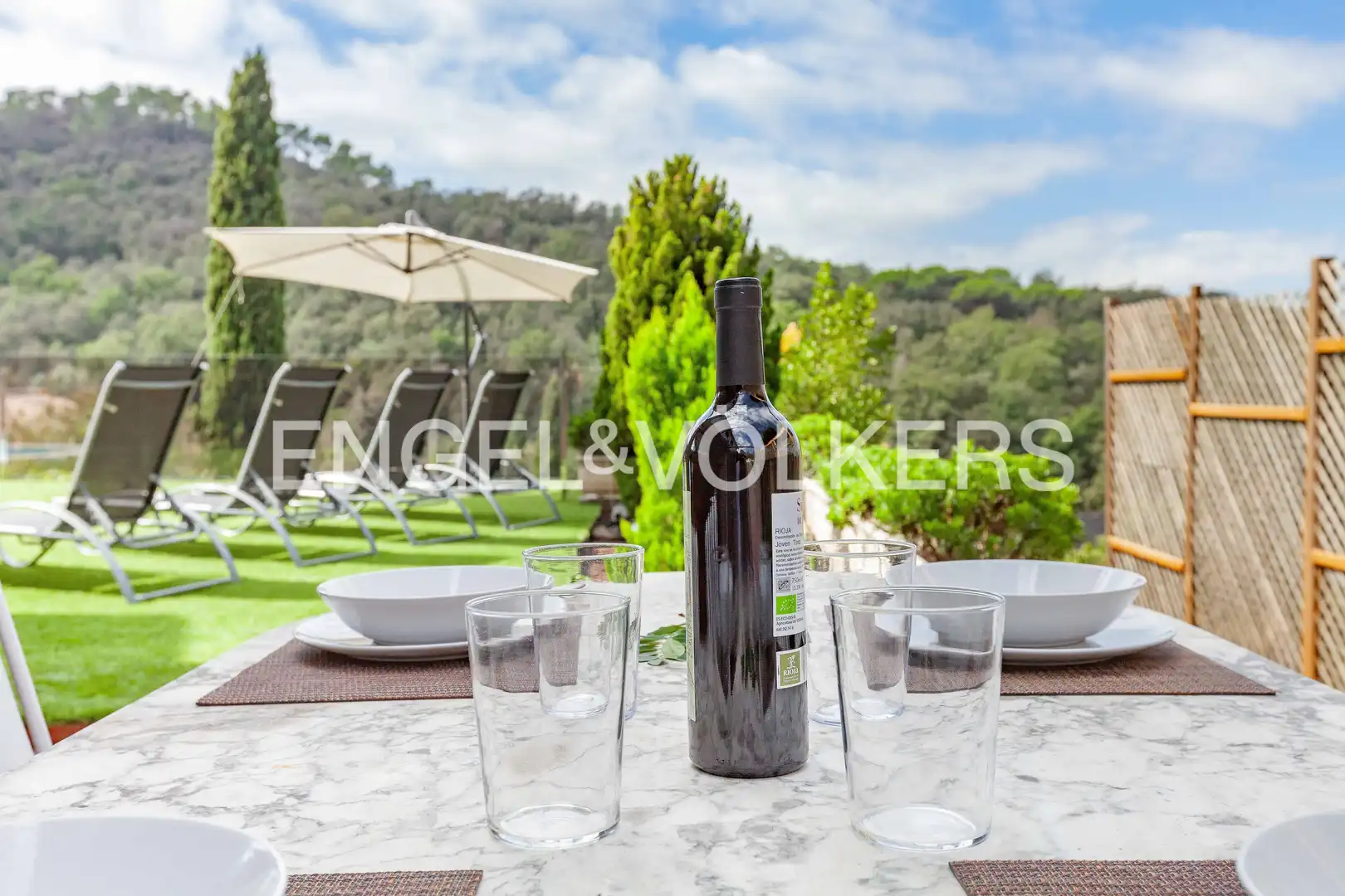 Terraza de Casa o chalet de alquiler en Llinars del Vallès con Aire acondicionado, Calefacción y Jardín privado