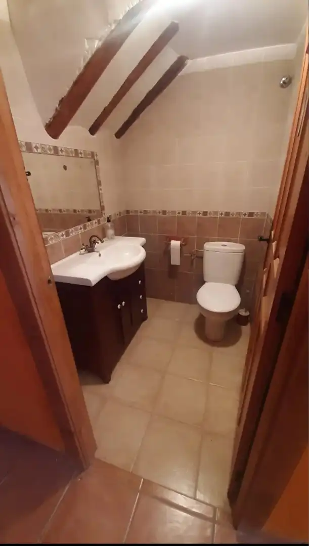 Bathroom of Houses for sale in Arenzana de Abajo  with Heating, Terrace and Storage room