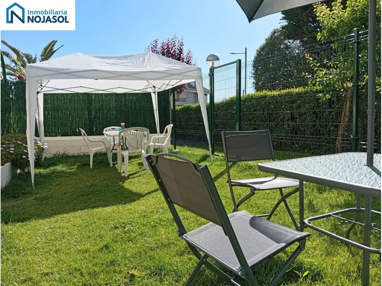 Terrace of Apartments for rent in Noja  with Heating, Private garden and Terrace