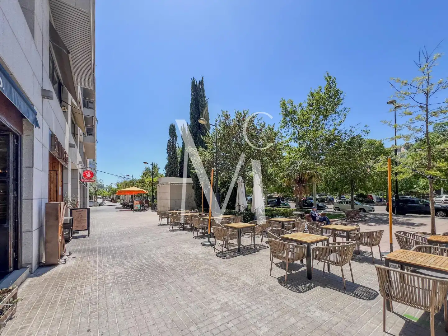 Terrasse von Geschaftsraum zur Miete in Camins al Grau