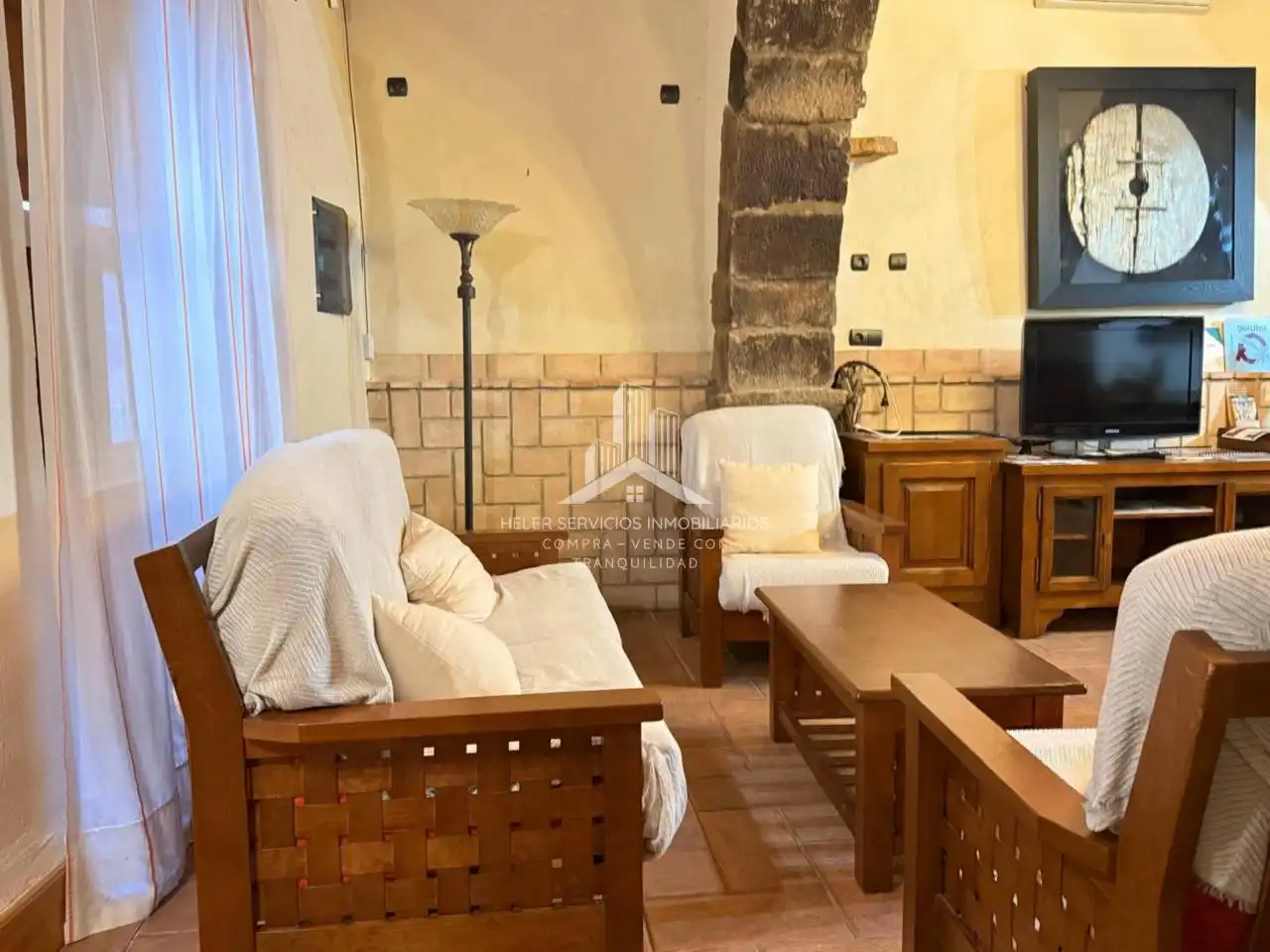 Sala d'estar de Finca rústica en venda en Cabanes amb Aire condicionat, Calefacció i Terrassa