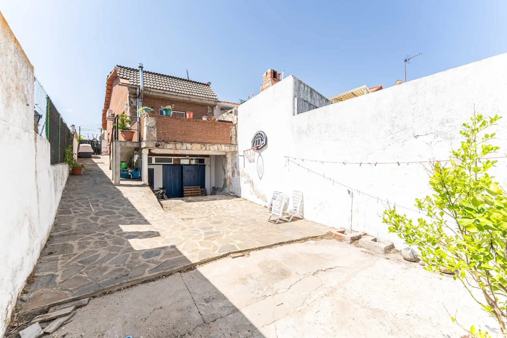 Vista exterior de Casa o xalet en venda en Collado Villalba amb Calefacció, Jardí privat i Terrassa