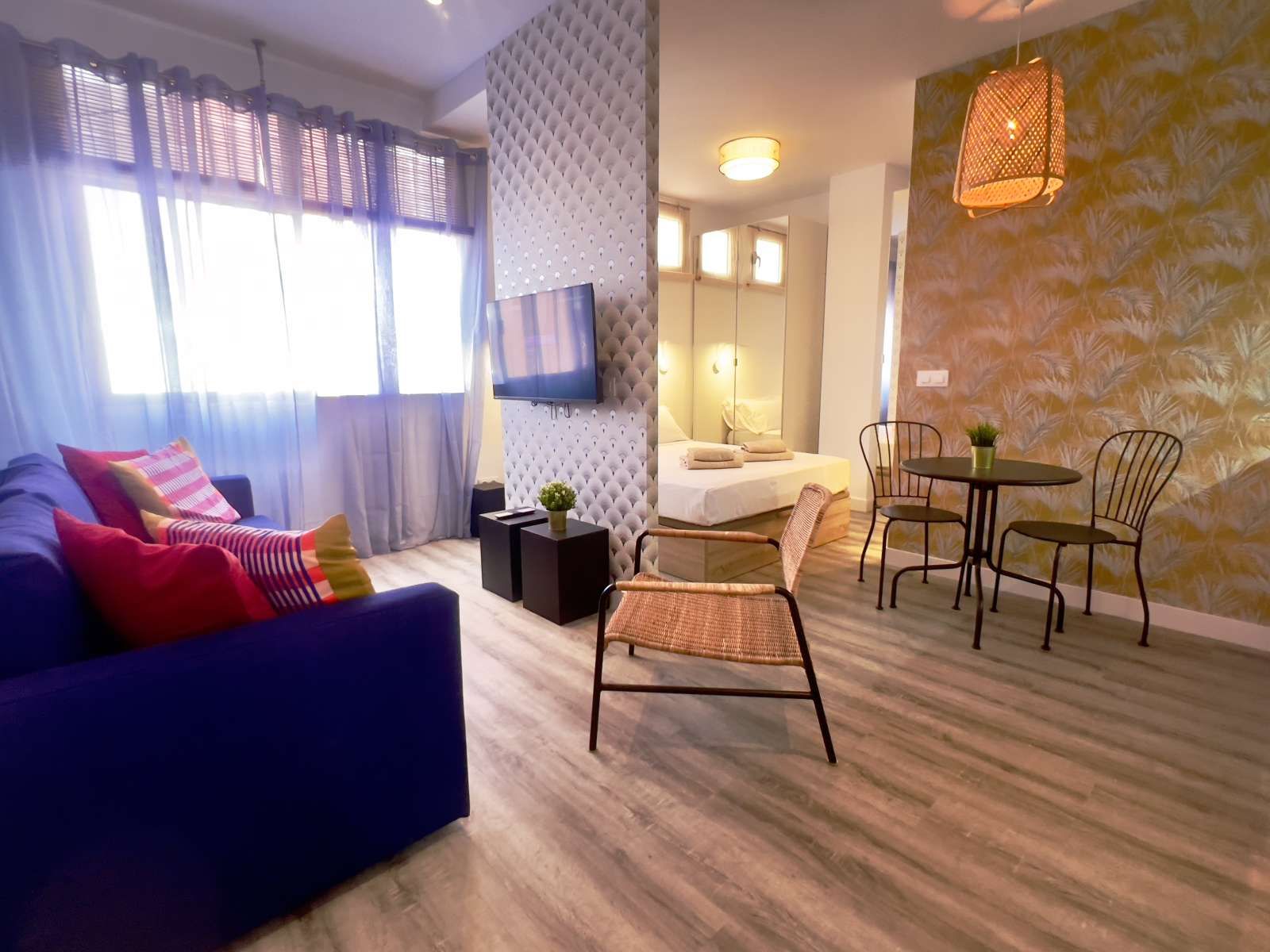 Bedroom of Study to share in Las Palmas de Gran Canaria  with Air Conditioner, Heating and Terrace