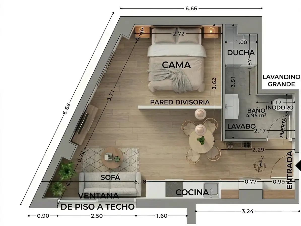 Schlafzimmer von Wohnungen zum Verkauf in Las Palmas de Gran Canaria