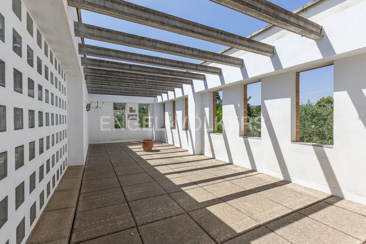 Terrassa de Casa o xalet en venda en Ontinyent amb Aire condicionat, Calefacció i Jardí privat