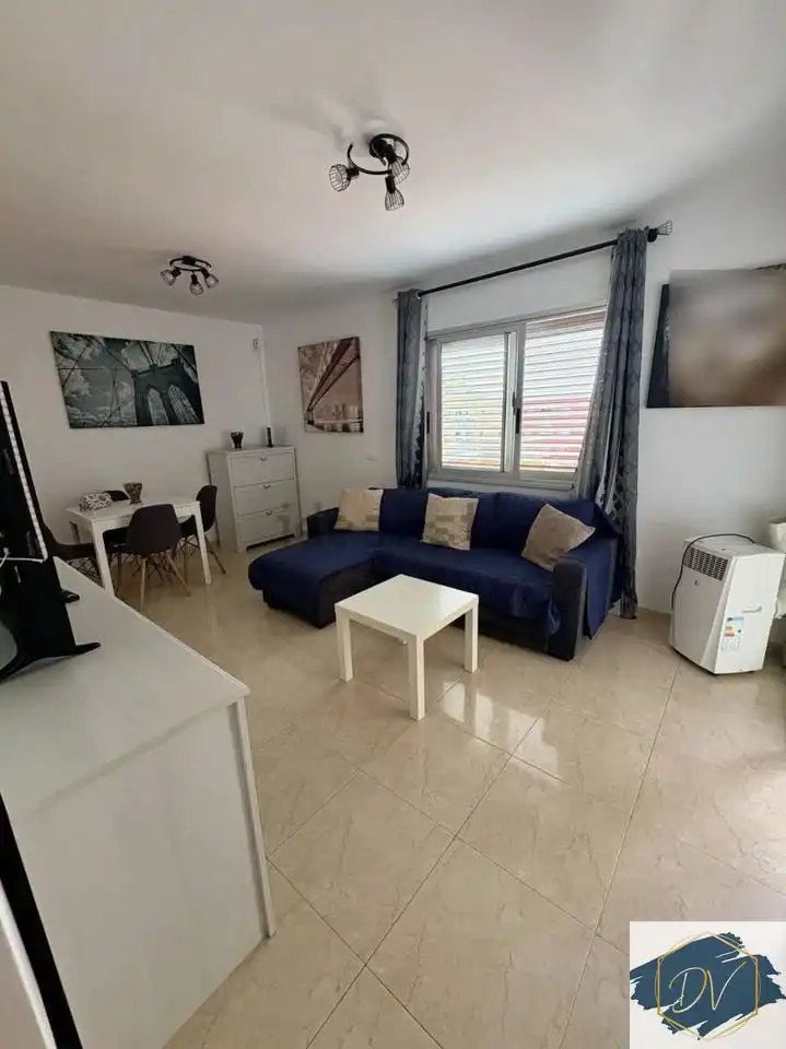 Living room of Flat for rent in Candelaria  with Air Conditioner, Swimming Pool and Furnished
