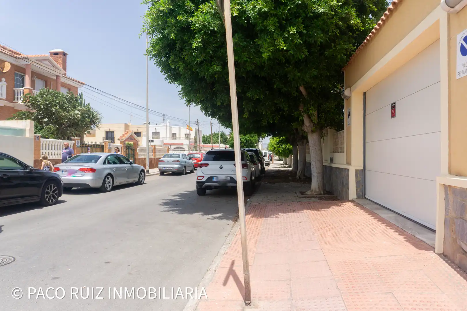 Vista exterior de Casa adosada de alquiler en Almería con Aire acondicionado, Terraza y Amueblado