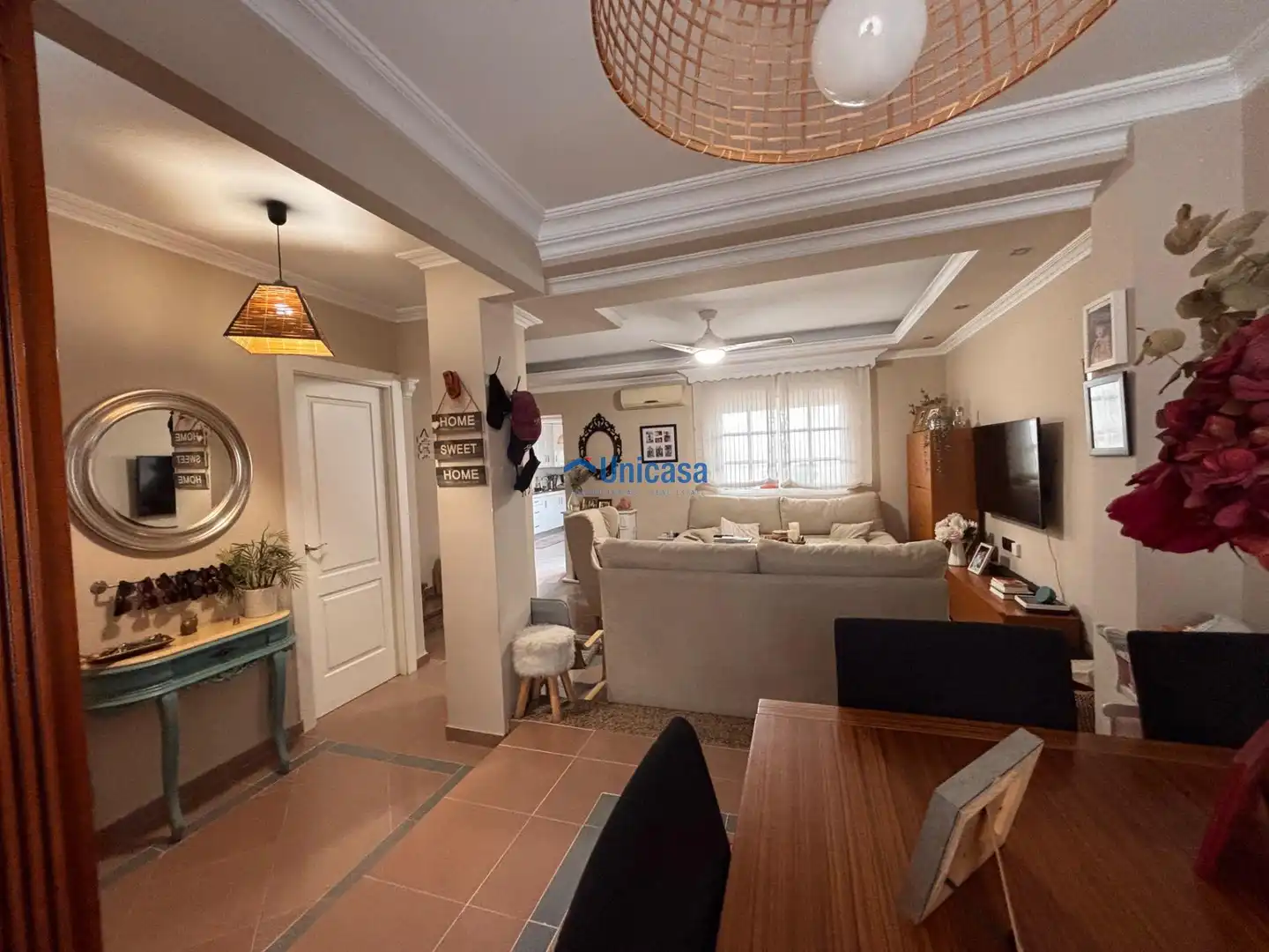 Living room of Houses for sale in Málaga  with Air Conditioner, Terrace and Storage room