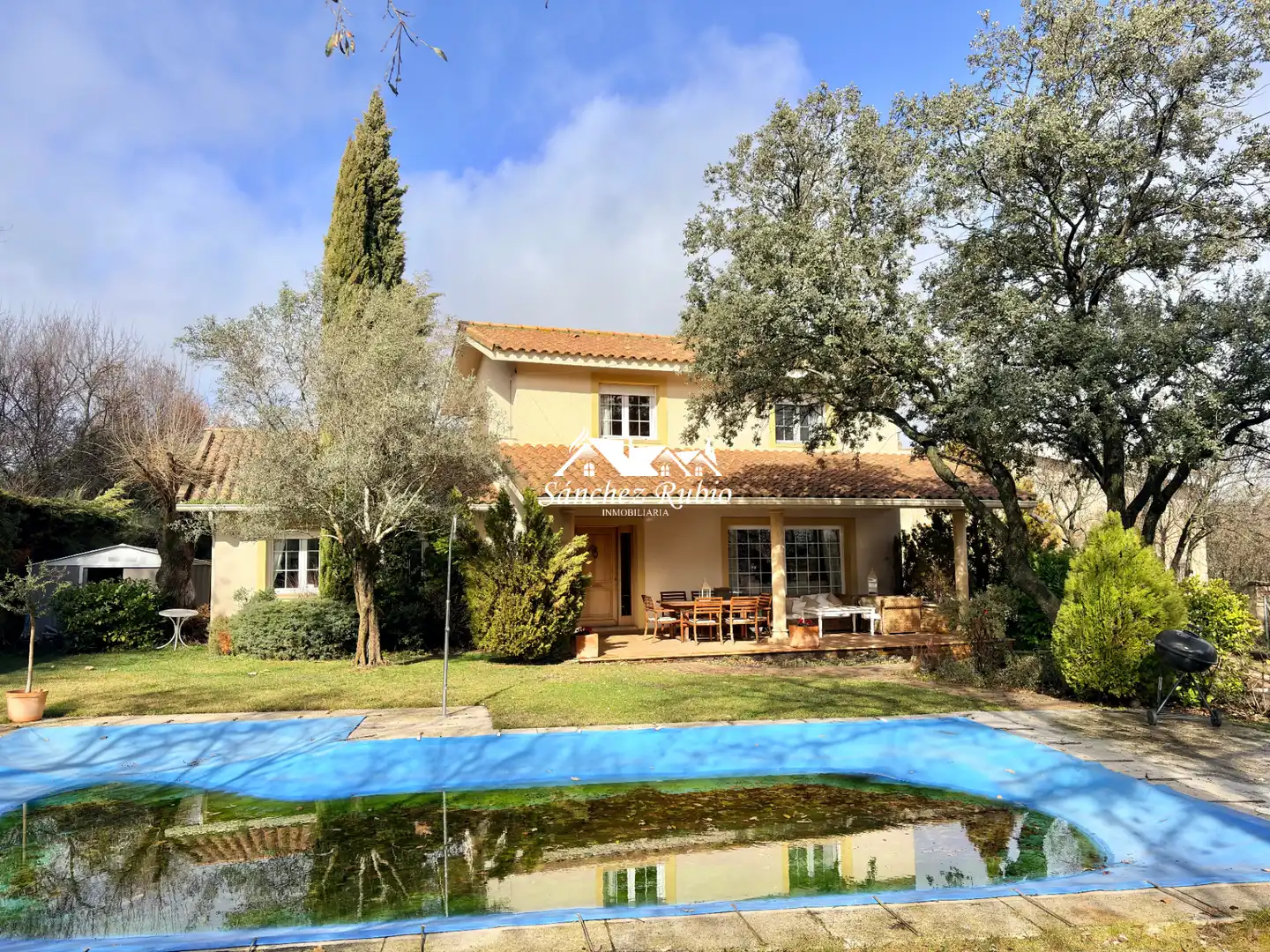 Jardí de Casa o xalet en venda en Galapagar amb Calefacció, Jardí privat i Terrassa