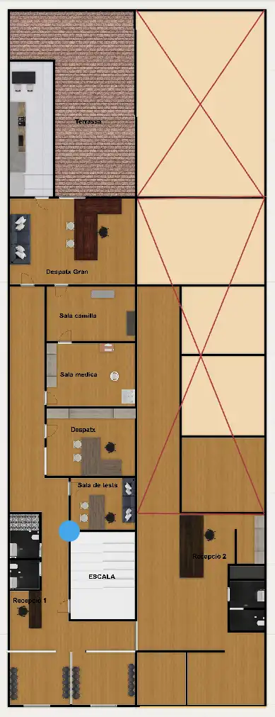 Bureau avec ascenseur à louer à Passeig de Pere III 90, imagen 2