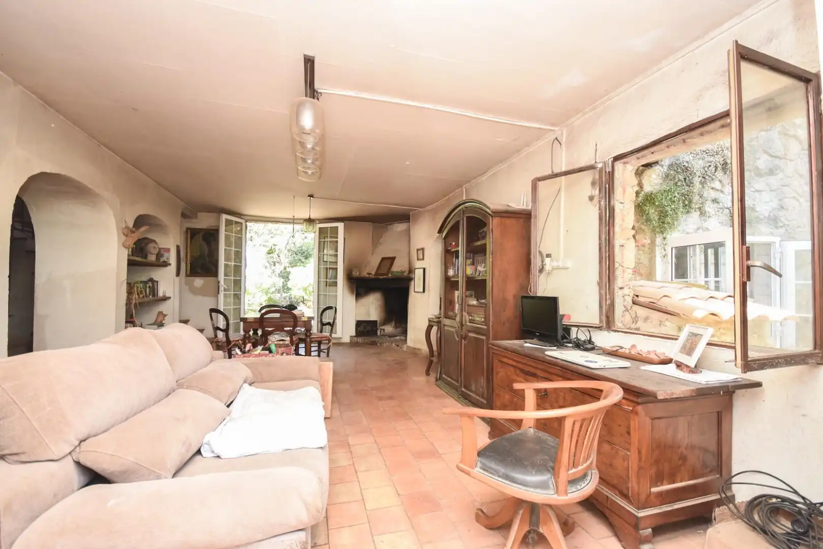 Sala de estar de Finca rústica en venta en Puigpunyent con Trastero